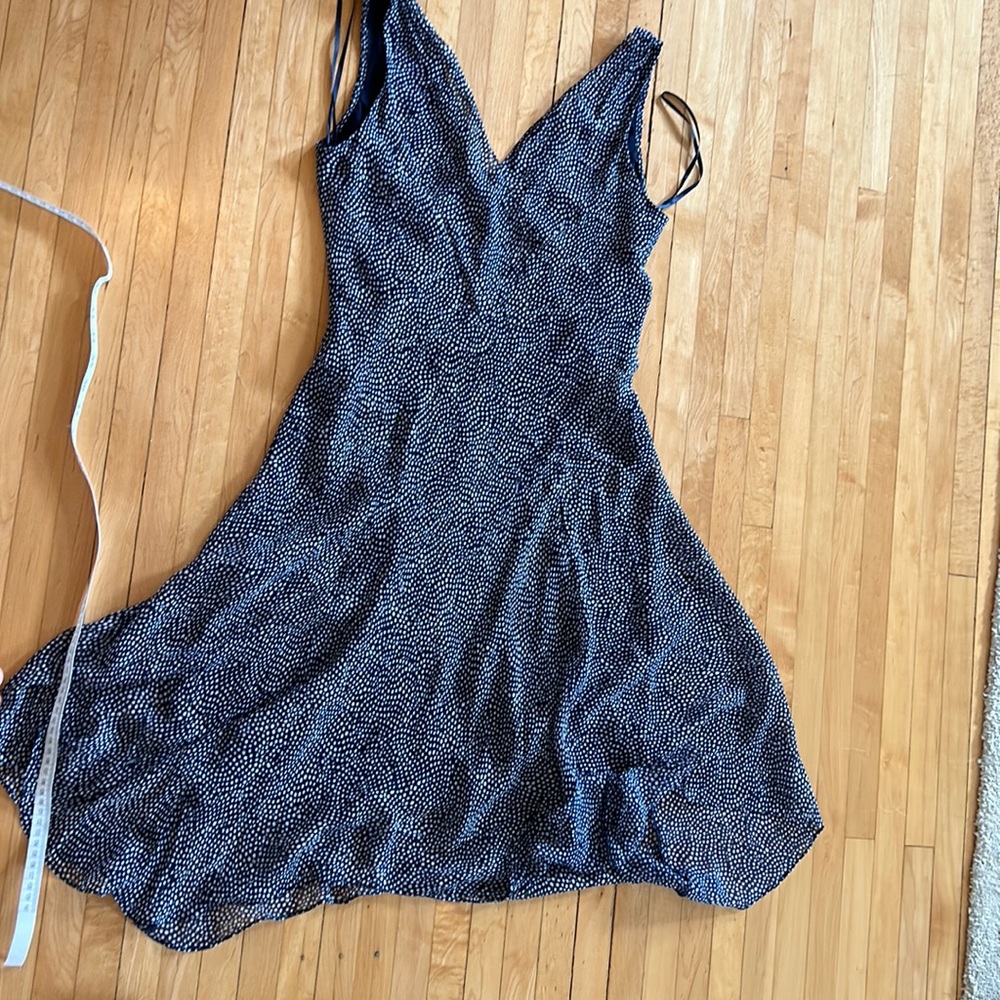 DVF chiffon dress